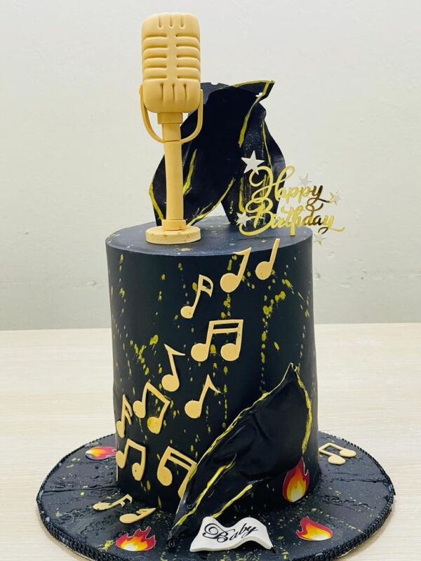 Rockstar Rhythm Cake