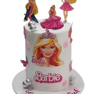 Barbie Themed Cake